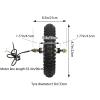 24V/12-inch Electric Brushless Gearless Motor Kit, 350W Motor Electronic Brake Disc Brake, Electric Brushless Motor Gear Front Rear Drive Wheel Hub for 10-14" Electric Scooters & Electric Cars view 2