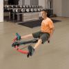 Rowing Machine Abdominal Exercise Machine, Home Thin Belly Fat Burning Exercise Abdominal Muscles, 90 Extension Angle, Three-Adjustable length and Tension (Black and Red) view 4