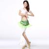 LEIXIUSM 21547025 Belt Outfit Hip Costume Belly Skirt Tassels Scarf Women Dance Sequins Bead Wrap Belt Belt Men Leather(C) view 3