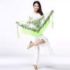 LEIXIUSM 21547025 Belt Outfit Hip Costume Belly Skirt Tassels Scarf Women Dance Sequins Bead Wrap Belt Belt Men Leather(C) view 4