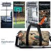 Gym Bag Classical Pattern Flowers Duffel Bag for Men Women Overnight Bag with Shoe Compartment Workout Bags view 3