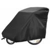 Bike Covers, Bike Cover, 55x33x39" 210D Oxford Waterproof bike Trailer Cover with PU Coating, Anti-UV/Windproof/Dustproof Kids Bike Cover with Drawstring, Bike Covers for Outside Storage view 4