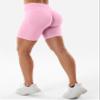 YEOREO Boost Women Workout Gym Impact Shorts Pink view 4