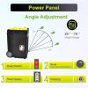 EliteBloom Tennis Ball Machine, Automatic Ball Launcher Tennis Practice Equipment, Adjustable Launching Angle, Speed, Rotation Frequency, 50 Capacity, for All Tennis Lovers view 3