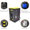 EliteBloom Tennis Ball Machine, Automatic Tennis Ball Launcher,Speed, Rotation Frequency,with Remote Control Adjustable Launching Angle,50 Capacity, for Beginners Solo Training Sports view 2