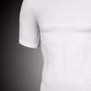 Compression Shirts for Men Slimming Short Sleeve Tops Body Shaper Tees Control Shapewear Tank Top Vest 5 Pack (White -5PC,XL) view 2
