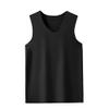 DGHM-JLMY Thin Sport Tank Top Men Summer Sleeveless V Neck Fashion Casual Muscle Seamless Undershirt Vest 6 Pack (Style10-6Pc,L) view 3