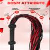 FLODISE Riding Crop for Adults Bedroom Faux Leather Adult Flogger Horse Whip 30inch view 4