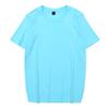 JEKE-DG Men's 6-Pack Comfort Basic T-Shirt Cotton Loose Fit Classic T-Shirts Breathable Crew Neck Summer Tee (B/K/LB/P/G/O,M) view 4
