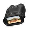 HMWOKPOT Night Vision Goggles for Adults, Digital Infrared Binoculars 10X Optical & 8X Digital Zoom, 4" Display Screen, 32G SD Card,Black view 1
