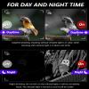 HMWOKPOT Night Vision Goggles for Adults, Digital Infrared Binoculars 10X Optical & 8X Digital Zoom, 4" Display Screen, 32G SD Card,Black view 2