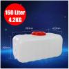 SJFOOS Water Tank White 28L/48L/110L/160L Multifunctional Water TankFood-Grade Plastic Buckets Be Applicable Camping & Hiking Water Storage Water Container/Wash Carrier Equipment Buckets(Size:160L) view 2