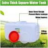 SJFOOS Water Tank White 28L/48L/110L/160L Multifunctional Water TankFood-Grade Plastic Buckets Be Applicable Camping & Hiking Water Storage Water Container/Wash Carrier Equipment Buckets(Size:160L) view 4