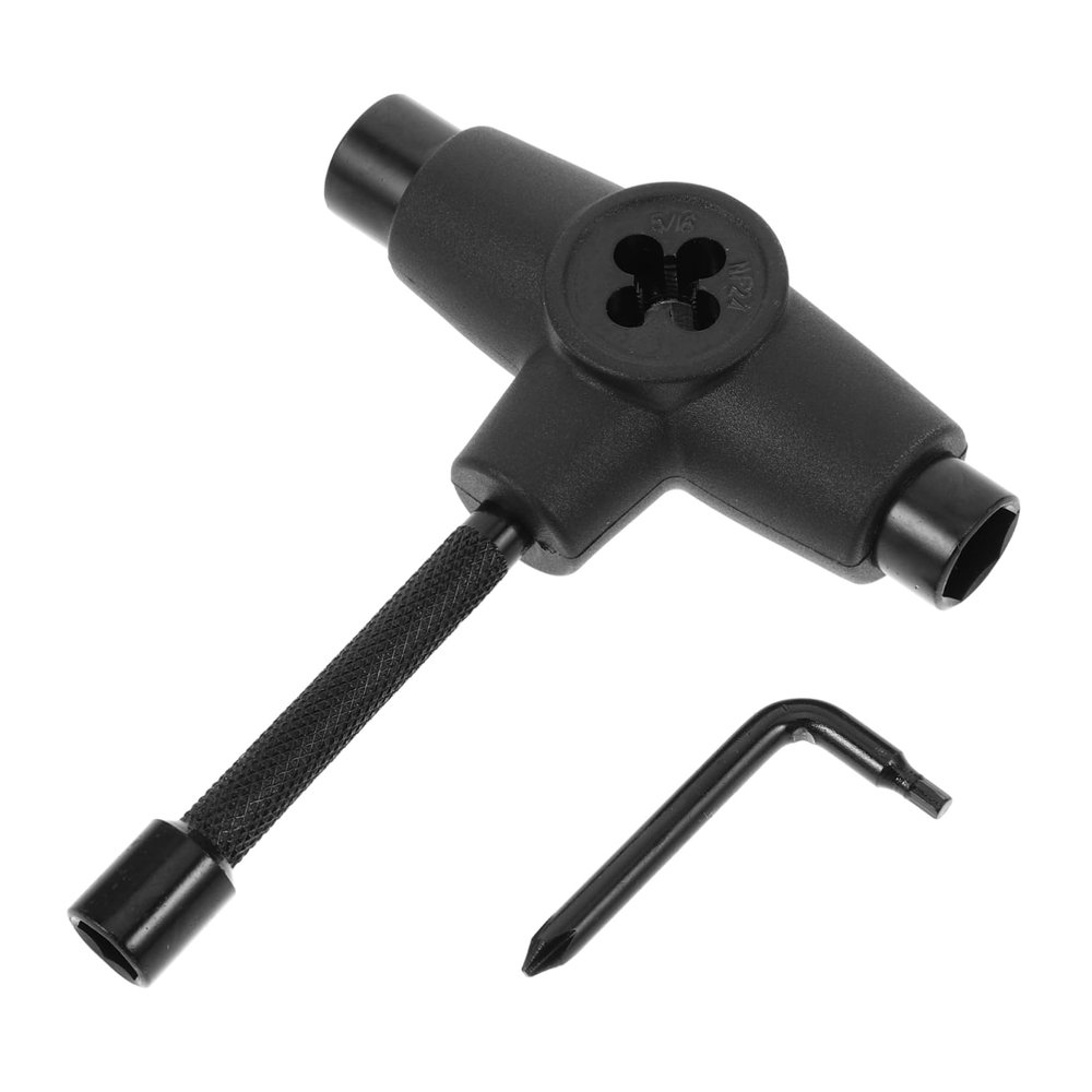 Parliky Skate Tool Ratchet Longboard Screwdriver Tool for Skateboard Fix Portable Skate Kit Professional Wrench Repair Wrench