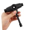 Parliky Skate Tool Ratchet Longboard Screwdriver Tool for Skateboard Fix Portable Skate Kit Professional Wrench Repair Wrench view 2