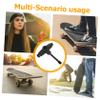 Parliky Skate Tool Ratchet Longboard Screwdriver Tool for Skateboard Fix Portable Skate Kit Professional Wrench Repair Wrench view 3