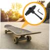 Parliky Skate Tool Ratchet Longboard Screwdriver Tool for Skateboard Fix Portable Skate Kit Professional Wrench Repair Wrench view 4