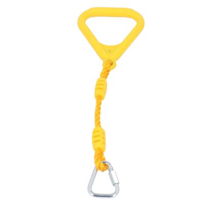 XHTLLO Gymnastic Swing Ring, Strong Obstacle Course Swing Bar for Playground Training, Indoor and Outdoor Fitness Equipment