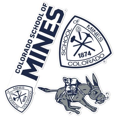 Desert Cactus Colorado School of Mines Sticker Orediggers Vinyl Decals Laptop Water Bottle Car Scrapbook T5 (Type 5-1)
