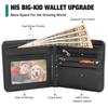Amutta Spider Wallet for Boys Men, Cool Teen Boys Wallet for Kids Ages 4-5-6-7-8-9-10-11-12-13-14-15-16, Wallets for Teen Boy, Teenage Teenager Gifts for Boy Christmas Birthday Leather view 4