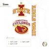 Desert Cactus Iowa State University Sticker ISU Cyclones Vinyl Decals Laptop Water Bottle Car Scrapbook T5 (Type 5-1) view 4