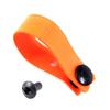 [1 Pair] HolsterSmith - (5.75 inch) - IWB Soft Belt Loops - (Orange)  HD Ruberized Nylon - w/Pull-The-Dot Security Snaps & Multi Mounting Hardware - (Fits 1.25-2.0 inch Belts (Adjustable) view 2