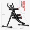 JBNCRYGD Foldable Sit Up Bar, Core Fitness Exercise Equipment, Abdominal Machine, Ability to Reduce Stress on Neck and Back, Abdominal Fitness Equipment view 2