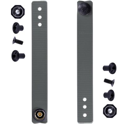 [1 Pair] HolsterSmith - (5.75 inch) - IWB Soft Belt Loops - (Foliage)  HD Ruberized Nylon - w/Pull-The-Dot Security Snaps & Multi Mounting Hardware - (Fits 1.25-2.0 inch Belts (Adjustable)