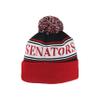 Ottawa Senators NHL Officially Licensed Beanie Pom Finish Line view 2