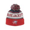 Columbus Blue Jackets NHL Officially Licensed Beanie Pom Finish Line view 1