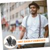 12 Pcs Buttons Men Hats Masks Lanyard Mens Suspenders for Jeans Straps for Men Lifting Belts/4595 view 2