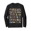 Back to School Kids Cute Animals A-Z Alphabet ABCs Teacher Long Sleeve T-Shirt view 1