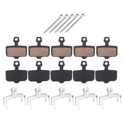 5 Pairs 30MM Mountain Bike Disc Brake Pads Resin Semi Metal Electromobile Brake Pads