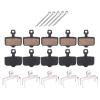 5 Pairs 30MM Mountain Bike Disc Brake Pads Resin Semi Metal Electromobile Brake Pads view 1