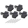 5 Pairs 30MM Mountain Bike Disc Brake Pads Resin Semi Metal Electromobile Brake Pads view 4