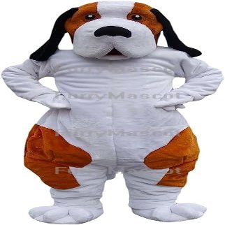 Basset Hound Dog Suit Animal Mascot Costume Party Carnival Costumes With Fan Inside the Head