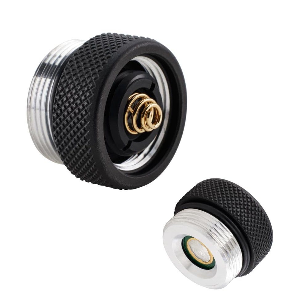 Z-BOLT Flashlight Adapter Compatible with SF M300/M600 Light Bodies - Run 18350/18650 High Power LED, LEP, IR Light Heads