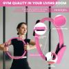 Home Pilates kit for Women with 5 Resistance Bands, Pilates Magic Circle Ring and Ball Set Accessories, Home Workout Equipment Essentials Starter Kit for Beginners, Full Body Toning Flexibility view 3