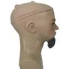 BC GOODS BY Men's Premium Human Hair Beard for Cosplay and Performance, Grey view 4
