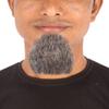 BC GOODS BY Synthetic and Human Hair Blend Goatee for Men, Grey view 1