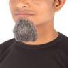 BC GOODS BY Synthetic and Human Hair Blend Goatee for Men, Grey view 2