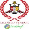 TCEShop Kappa Alpha/ Psi + Mason Two Group Split Key Chain [White/Blue - 3"] - ID#146013 view 3