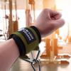 J Bryant Fitness Wrist Cuffs for Cable Machines  Heavy Duty Adjustable Wrist Straps with 7mm Neoprene Padding for Strength Training, Pull Exercises, and Forearm Support (Green, Large) view 4