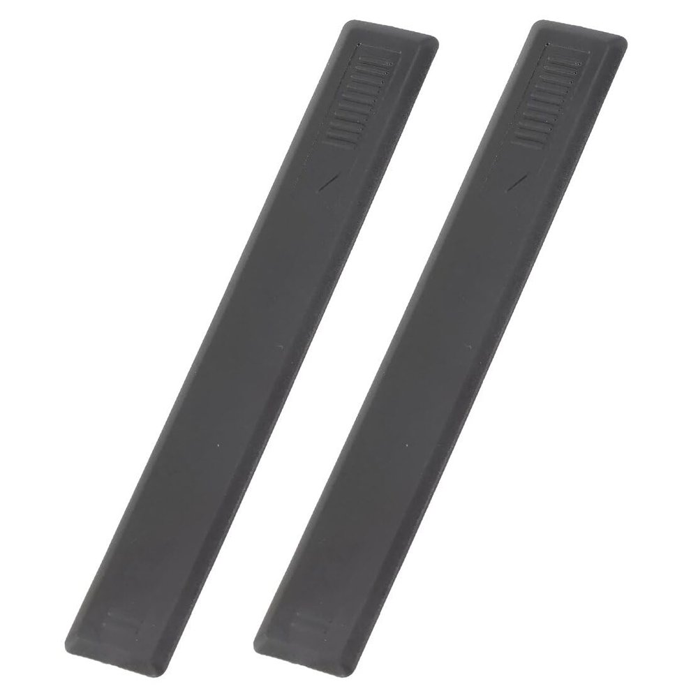 beler 2Pcs Black Plastic Roof Rack Bar Hole Clip Cover Replacement Rail Trim Compatible for Suzuki Swift