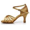 Sandals Dance Shoes Ballroom Latin Women's Color Fashion Prom Women's Sandals Beach Thong Sandals (Khaki, 7.5) view 3
