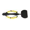 Ab Roller Rowing Machine Home Gym Fitness Equipment, Core & Abdominal Trainers, Automatic Rebound Leg, Arm, Back Trainer to Burn Fat (Black and Yellow) view 4