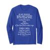 If My People Who are Called by My Name 2 Chronicles 7:14 Long Sleeve T-Shirt, Adult Unisex, Royal Blue, X-Large view 1