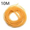 10 Meters Rubber Tubing Capillary, Diameter 2 2.5 3 4 5 6mm Solid Elastic Fishing Rope, Rubber Rope Tied Fishing Line(5mm x 10m) view 2