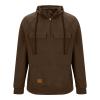 Hoodies for Men Quarter Zip Aztec Pullover Tactical Jacket Fall Vintage Outdoor Hooded Cargo Sweatshirts Multi Pocket view 3