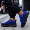 Zonkacen Children Boys Anti Skid Soft Fashion Casual Sport Shoes for Walking Trekking Climbing Camping Cycling Exercise Fitness Dark Blue Big Kid 5.5 view 3